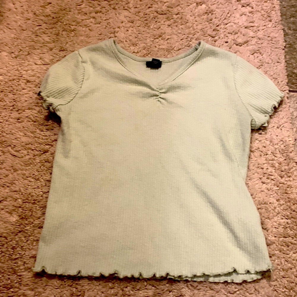Light green t-shirt